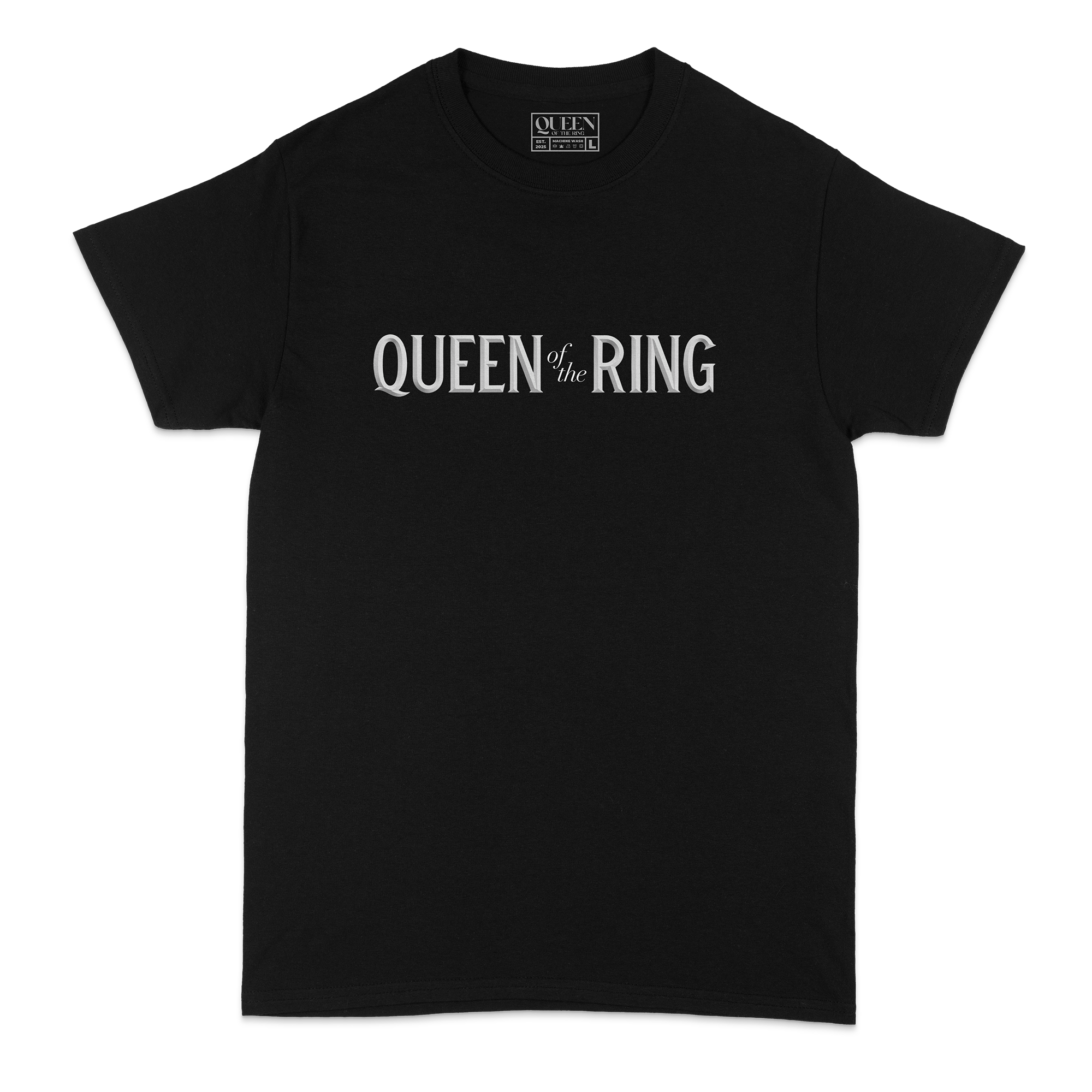 "Queen of the Ring" Logo T-Shirts
