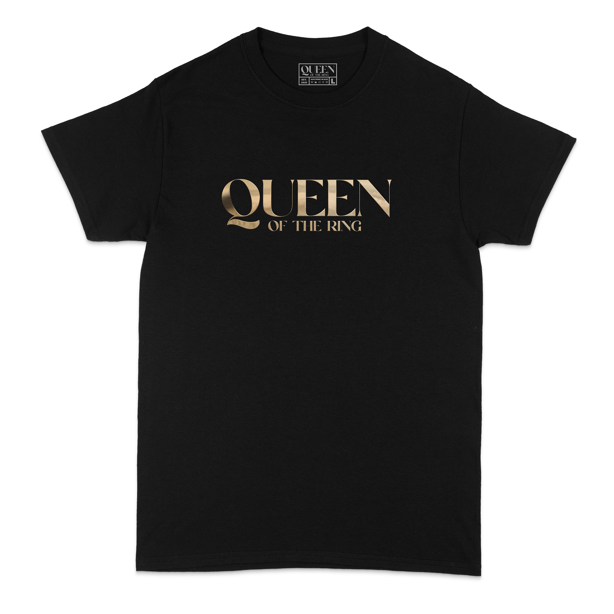 "Queen of the Ring" Logo T-Shirts