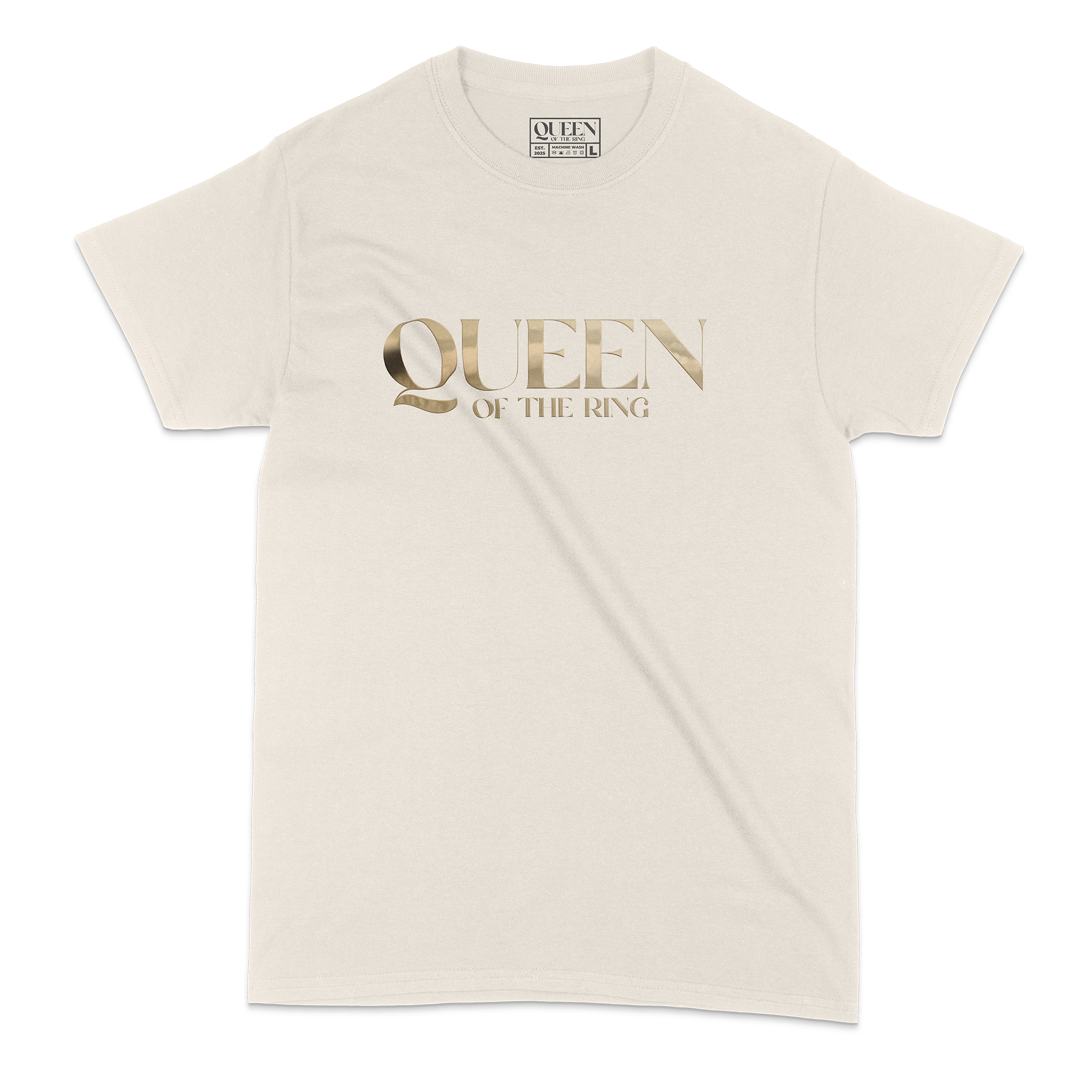 "Queen of the Ring" Logo T-Shirts